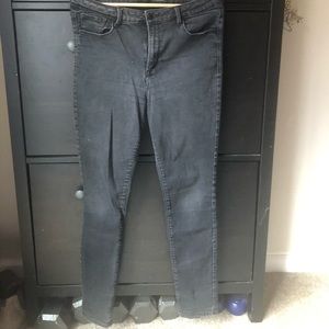 Old navy high rise BLACK jeans women’s sz 14